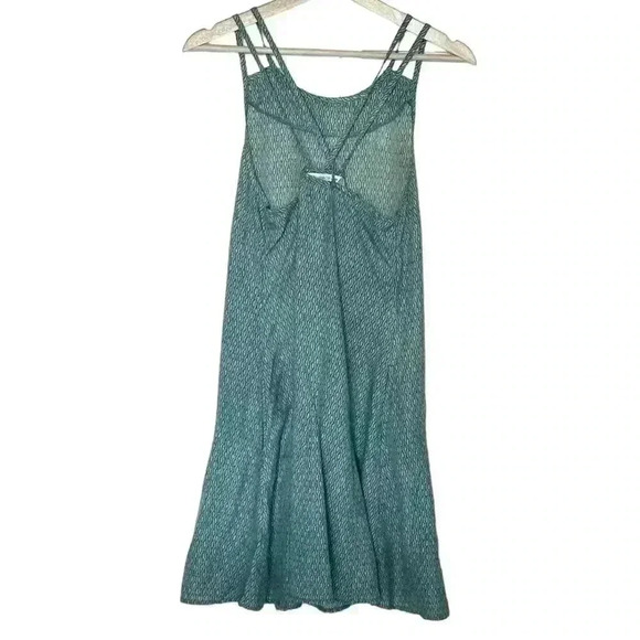 Toad & Co Windsong Strappy Dress in Deepwater Diamond | Teal Blue | SZ M - Picture 3 of 9